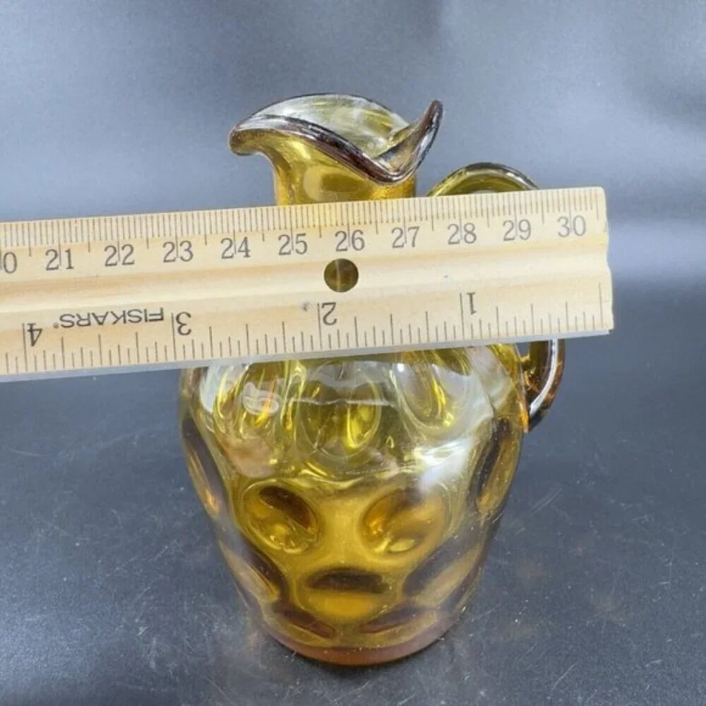 Glass Cruet antique amber